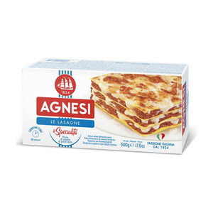 agnesi lasagne pasta made in italy spaghetti pasta 500 g