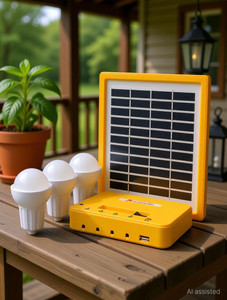 Agni Solar Home Lighting Kit 3 Solar