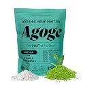 Agoge USDA Organic Hemp Protein Powder, Matcha Flavor, 20 Servings