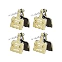 AGPTEK Bike Brake Pads, Compatible with TRP Tektro Shimano MTB,Semi-Metal