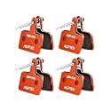 AGPTEK Bike Brake Pads, Compatible with TRP Tektro Shimano MTB,Semi-Metal