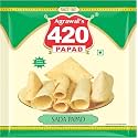 Agrawal's 420 Crispy and Vegetarian Punjabi Masala Papad (400Gm)