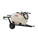 Agri-Fab 45-0590 Tow-Behind Sprayer with Boom and Spray Wand 60 - Gallon Capacity, 4 GPM, 100 PSI Pump