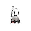 Agri-Fab 45-0595 Push Sprayer 6 - Gallon Capacity, White Tank, 1.0 GPM, 40 PSI Pump' 5 amp hr 12 Volt Battery