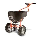Agri-Fab 45-0614 130 lb. Push Lawn &amp; Garden Broadcast Spreader for Seed,Fertilizer,Salt,Ice Melt; Walk Behind with Easy to use Flow Control Lever