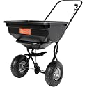 Agri-Fab Push Broadcast Spreader, Grass Seed, Fertilizer and Ice Melt, 85 lb Capacity Lawn and Garden Walk Behind Seed Spreader with Cable Control