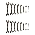 AGRICO Tata D.O.E. Spanner Set – 8 Pcs (Box Pack) | Pack of 2 | Durable Chrome Vanadium Steel Hand Tools for Home &amp; Professional Use, SPD013-PK2