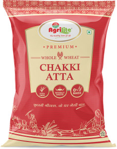 agrilite whole wheat chakki atta 5 kg
