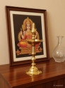 Agromech Kerala deepak Brass Table Diya