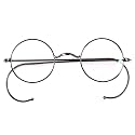 Agstum Blue Light Blocking Reading Glasses, Small Round Wire Rim Readers