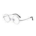 Agstum Pure Titanium Retro Round Optical Eyeglasses Frame 44mm &amp; 47mm Sizes