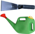 AGT MULTIPURPOSE 5 LTR WATER CAN FOR GARDENING , 1 Khurpi ,3 inch Garden Tool Kit