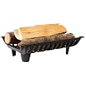 AGTEK Fireplace Grate 18" Cast Iron Heavy Duty Wood Stove Burning Rack Holder