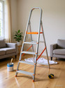 AGUERRI 5 Steps Ladder with Anti Slip Shoes Aluminium Ladder