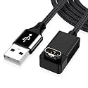 AGVEE 2 Pack 1.5ft Charger for Garmin Watch, L-Shape Nil Gap Charging Cable