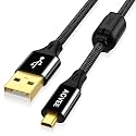 AGVEE 2 Pack 4ft USB Data Transfer Cable for Sony Cybershot Nikon Coolpix