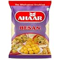 Ahaar Micro Refined Besan Flour 500g | Pure Chana Gram Powder for Cooking | Kadalai Maavu (Basan)