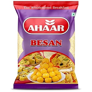 ahaar micro refined besan 2 kg  pure gram flour chana powder amp kadalai maavu  basan for cooking