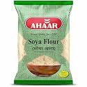 Ahaar Soyabean Atta - 500gm | High Protein Defatted Soya Flour, Soy Powder Chunks for Baking & Cooking