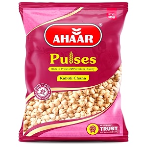 ahaar kabuli chana 500g  white chole
