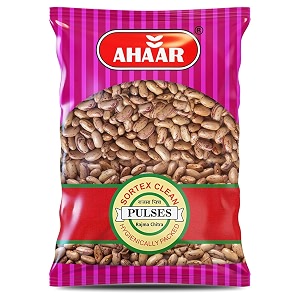 ahaar premium rajma chitra 500g pack of 4