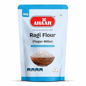 ahaar ragi flour 1 kg finger millet gluten free flouratta