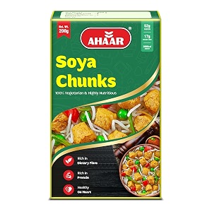 ahaar soya chunks 800 gm