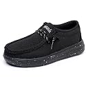Ahannie Kids Slip On Loafers Boys Girls Casual Dress Shoes