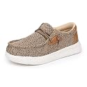 Ahannie Kids Slip On Loafers Boys Girls Casual Dress Shoes