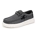 Ahannie Kids Slip On Loafers Boys Girls Casual Dress Shoes