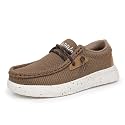 Ahannie Kids Slip On Loafers Boys Girls Casual Dress Shoes