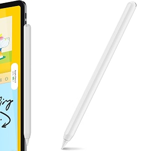 ahastyle silicone case for apple pencil 2nd generation amp apple pencil pro 2024 sleeve skin ultra thin apple pencil protective cover compatible with magnetic charging and double tap white