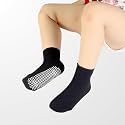 AHC Anti Skid Socks for Kids 1-3 Years - Plain Color Ankle Length Grip Socks for Boys and Girls - Comfortable and Durable