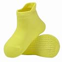 AHC Anti Skid Socks for Kids 1-3 Years - Plain Color Ankle Length Grip Socks for Boys and Girls - Comfortable and Durable