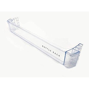 ahc bottle shelf for fridge  compatible with whirlpool single door refrigerator  clear bottle rack holder  pack of 1  part code w10418661