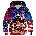 Ahegao Kids Hoodies for Boys USA Flag Sweatshirts 6 7 8 Years Little Boy Casual Pullover Sports Shirt Baseball Hoody Clothes
