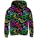 Ahegao Boys Hoodies 6-16 Years Boy Cool Sweatshirts for Kid 3D Prints Pullover