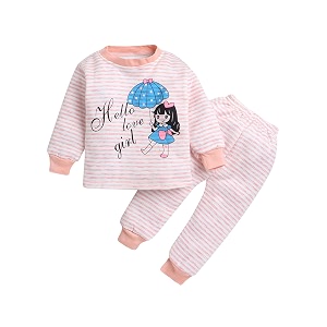 ahhaaaa kids winter 2-piece sweater and jogger pant clothing set for boys and girls d9n
