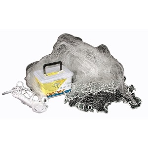 ahi usa 200 series cast fishing net clear 3-feet cn-203