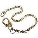 Ahiller Skull Pants Chain for Men, Punk Anti-Theft Biker Key Wallet Chain