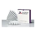 AHLSTROM FILTRATION 5420-3200 Borosilicate Glass Grade 542 Pleated Filter Paper, 32 cm Diameter (Pack of 100)