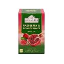 Ahmad Raspberry &amp; Pomegranate Flavoured Green Tea with Fruit Pieces 20 Bags