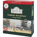 Ahmad Tea Black Tea, English Breakfast Teabags individually wrapped in foil, 100 ct - Caffeinated & Sugar-Free