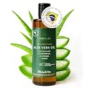 AHOALOE Brazilian Aloe Vera Gel - Multipurpose Moisturizing Natural Gel with Copaiba, Castor Oil and Fresh Mint and Natural for Face, Skin and Hair - After Sun Care, Sunburn Relief 8.4oz