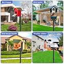AHRLHR 80 Inch Adjustable Bird Feeder PoleBird