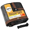 AHWEKR Shade Cloth 90% Sunblock Net for Garden Patio,Shade Sails for Plants Greenhouse Outdoor Pergola Lawn Swimming Pool Sun Shade Cloths for Chicken Coop Easier Hang Shade Net Cover 23ft x 32ft