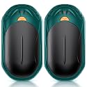 AI Hand Warmers Rechargeable 2 Pack, AI Smart Chips Electric Hand Warmers, 20Hrs Long Safe Heat, Portable Pocket Heater, Gifts for Christmas, Outdoor, Hunting, Golf, Camping Accessories
