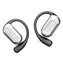KOSERNT AI Translation Earbuds Real-Time, 144 Languages &amp; Accents,3-in-1 Open Ear Wireless Earbuds with Charging Case, Compatible with iOS &amp; Android, Ideal for Travel, Business, Learning,Black Silver
