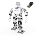 LewanSoul AI Voice Interaction Robot for Arduino Scratch Python Starter Programming 17DOF Humanoid Robot STEM Project Education Voice Command Walking Dancing Kicking Self-Stand Up, with Voice Module