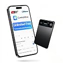 AI Voice Recorder, Unlimited Transcription, 2.0 Standard, Black